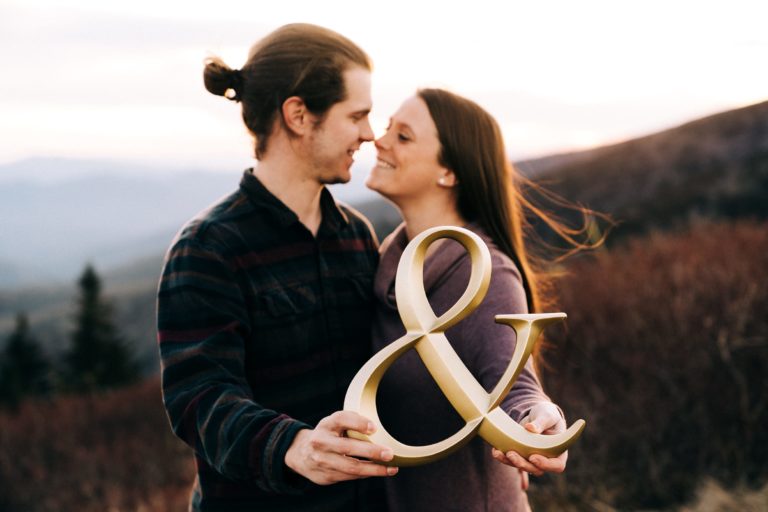Roan Mountain Engagement Photography