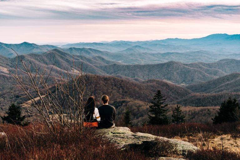 Roan Mountain Engagement Photography