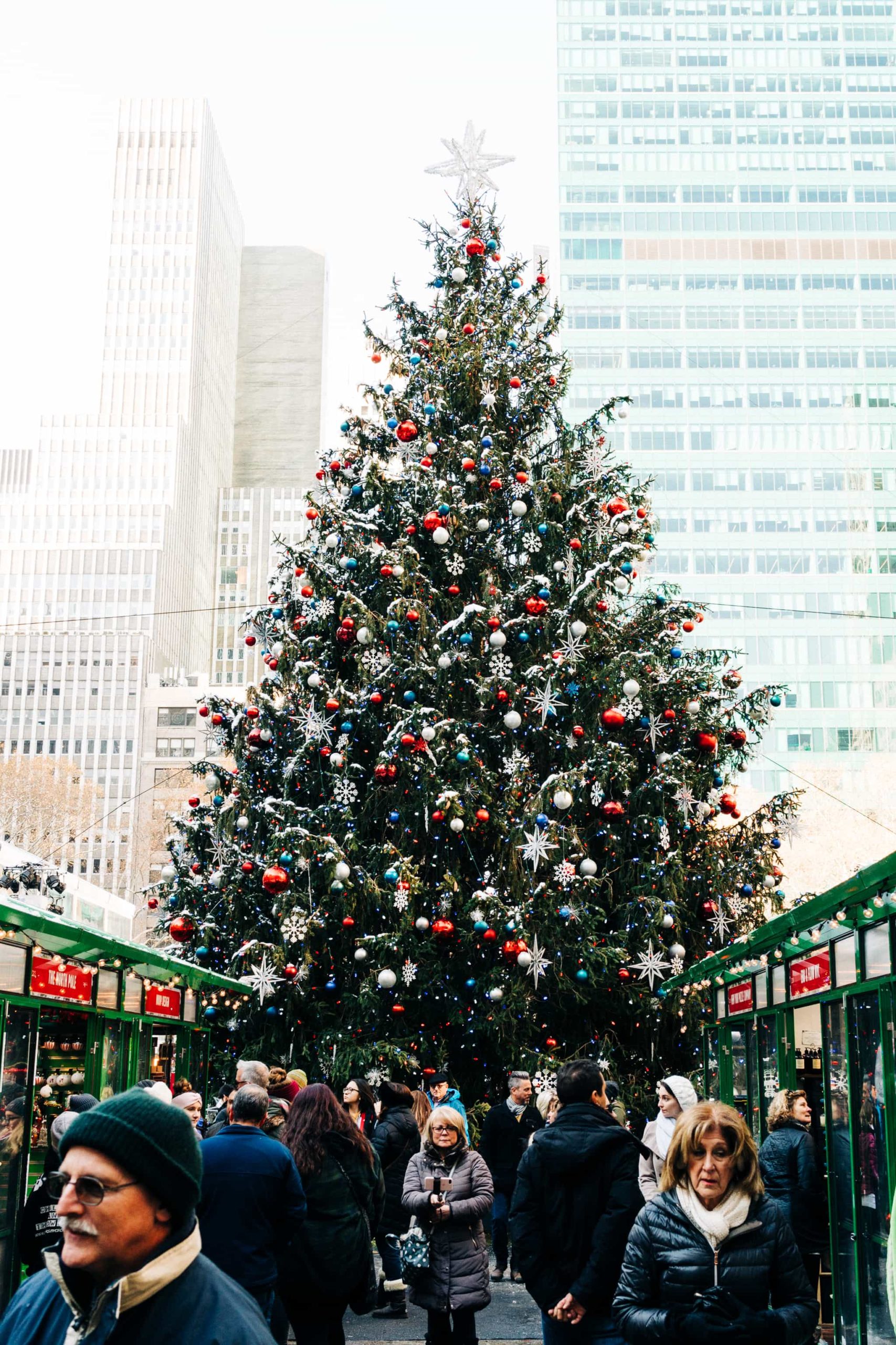 Christmas Tree in Bryant Park
