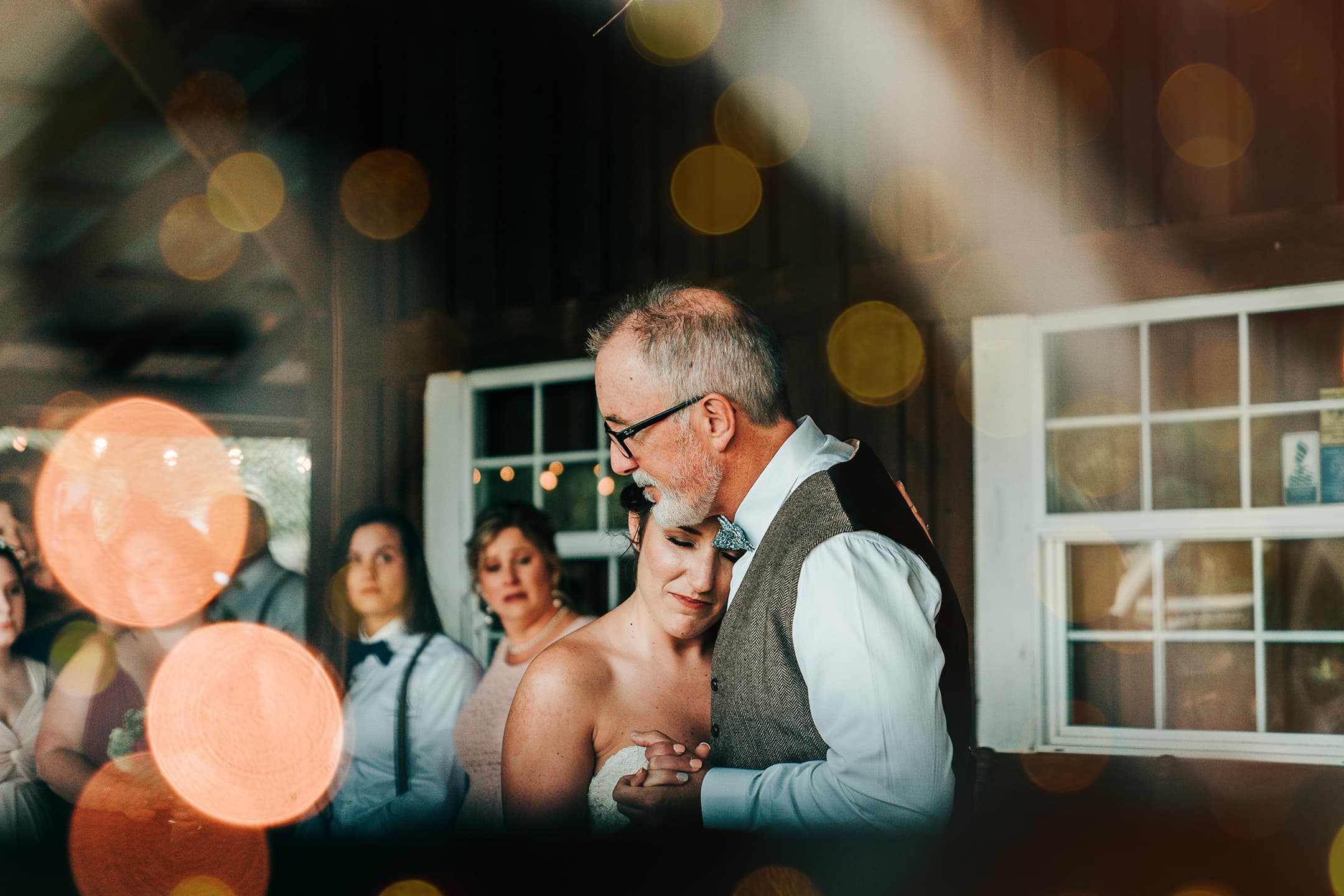 Bride dances with her Father